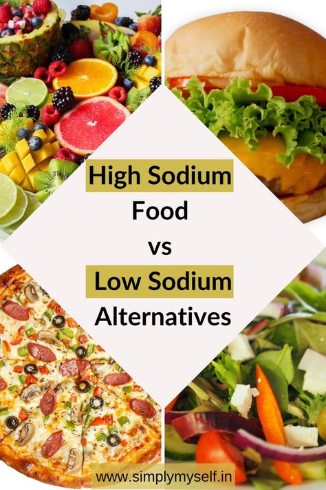 High Sodium Food and heir Low Sodium Alternatives Low Sodium Packed Lunches, Salt Alternatives Healthy, Low Sodium Side Dishes Healthy, Low Sodium Restaurant Options, Low Sodium Sandwiches Lunches, Low Sodium Gluten Free Meals, Simple Low Sodium Meals, Low Sodium Fast Food Options, High Sodium Foods To Avoid