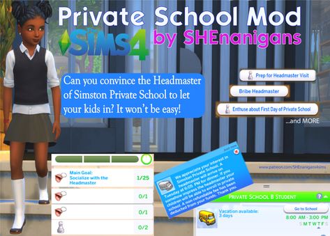 Sims4 Birthday Party Cc, The Sims 4 Private School, Sims 4 Netflix And Chill Mod, Sims 4 Cc Mods Gameplay School, Private School Mod Sims 4, Sims 4 Cc School Mod, School Mods Sims 4, Sims 4 Mods School, Sims 4 Private School Mod