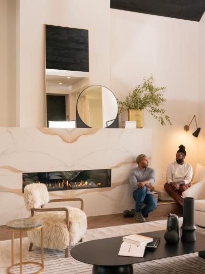 Rock The Block Season 4, Hgtv Rock The Block, Rock The Block, Japanese House Design, Hgtv Designers, Modern Houses Interior, Diy Fireplace, Interior Deco, Japanese House