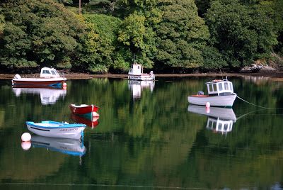 Reflecting boats, Westcove Harbor, Ring of Kerry, Ireland Ring Of Kerry Ireland, Homes In Ireland, Irish Blessings, Irish Travellers, Armchair Travel, Kerry Ireland, Kerala Tourism, Fish Farming, Irish Blessing