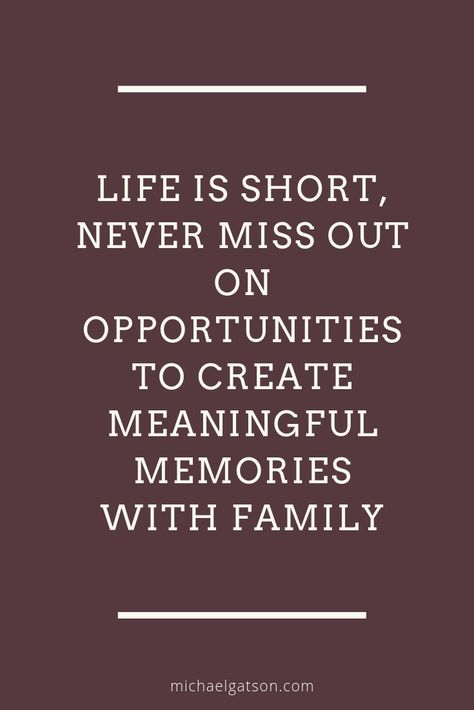 Yesterday, I spent the day with my 89 year old aunt. She talked to me about growing up as the baby in a large family.   We discussed the importance of having family in our lives. She reminded me that family is your DNA and they are the people who accept you for who you are. They’re the people who would do anything to see you smile and who love you no matter what.   Life is short, never miss out on opportunities to create meaningful memories with family. Creating Memories Quotes Families, Many Modern Family, The Family You Create Quotes, You Are Important To Me, Family Is Love, Best Family Quotes, Growing Quotes, Blended Families, I Miss My Family