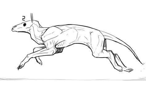 Run-cycle.1 by Remarin Dragon Running Animation, Dragon Run Cycle, Dragon Walk Cycle, Zombie Dog Drawing, Animal Animation Gif, Animal Walk Cycle, Dog Run Cycle, Horse Run Cycle, Dinosaur Animation