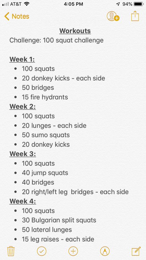 100 Squat Challenge, Glute Challenge, Month Workout Challenge, Gym Look, Mini Workouts, Jen Selter, Reduce Thigh Fat, Exercise To Reduce Thighs, 100 Squats