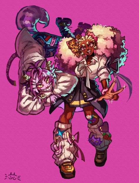 DECORA CAT AND GYARU DOG LETS GOOOO!! art by @mgnkkofanart !! ... - at Check more at http://snatchpress.com/2022/11/08/how-to-do-a-half-up-french-braid-crown-in-6-easy-steps/ Cat Like Hairstyle, Decora Style Art, Gyaru Art Oc, How To Do Shading, Gyaru Oc Art, Gyaru Art Drawing, Gyaru Character Design, Gyaru Reference, Braid Reference