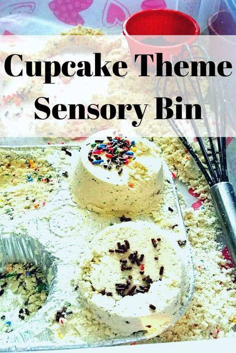 Cloud Dough Recipe | Cupcake Sensory Play | Baking Sensory Bin | Toddler Activities | Creative Play Ideas | Sensory Bin Ideas | #sensorybin #toddler #preschool Cupcake Sensory Play, Baking Activities For Toddlers, Preschool Baking Activities, Baking Sensory Bin, Calm Down Activities, Bakery Dramatic Play, Cloud Dough Recipe, Cloud Dough Recipes, Prek Homeschool