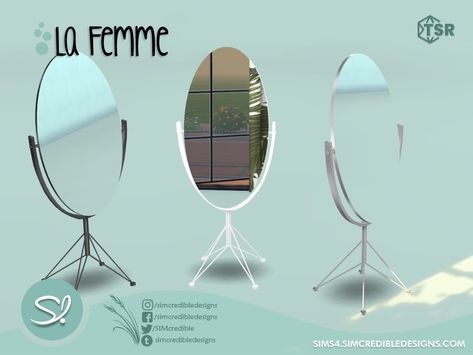 The Sims 4 Cc Resource Furniture, Mirrors Sims 4 Cc, Sims Resource Furniture, The Sims 4 Mirror Cc, Sims4 Cc Mirror, Sims Cc Decoration, Sims 4 Makeup Mirror, Sims Cc Mirror, Sims 4 Big Mirror