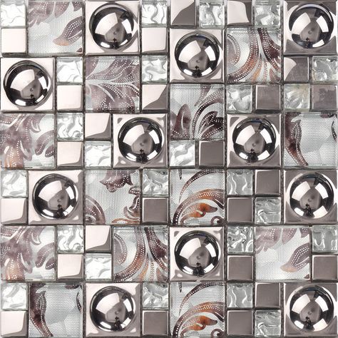 TST Crystal Glass Mosaice Tile Silver Glossy Porcelain Tiles Bathroom Kitchen Backsplash Design Porcelain Tiles Bathroom, Marble Floor Pattern, Glitter Tiles, Decorative Tile Backsplash, Backsplash Design, Porcelain Tile Bathroom, Kitchen Backsplash Tile, Tiles Bathroom, Kitchen Backsplash Designs