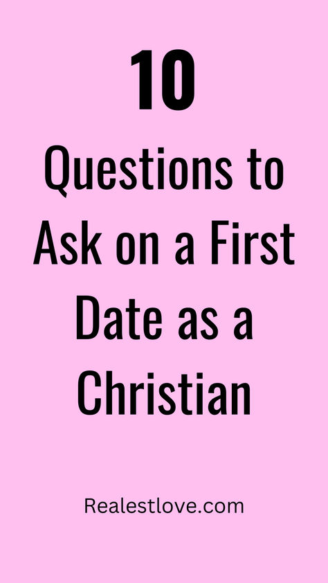 In this blog post, I’ll provide you with a compilation of 10 meaningful questions for a Christian to ask on a first date. These questions will allow you to connect with your date on a deeper level. Godly Dating Questions, Deep Questions To Ask Your Boyfriend Christian, Christian Relationship Questions, Christian First Date Questions, Qualities To Look For In A Man, Christian Dating Questions, Christian Dating Goals, Meaningful Questions, Christian Dating Advice