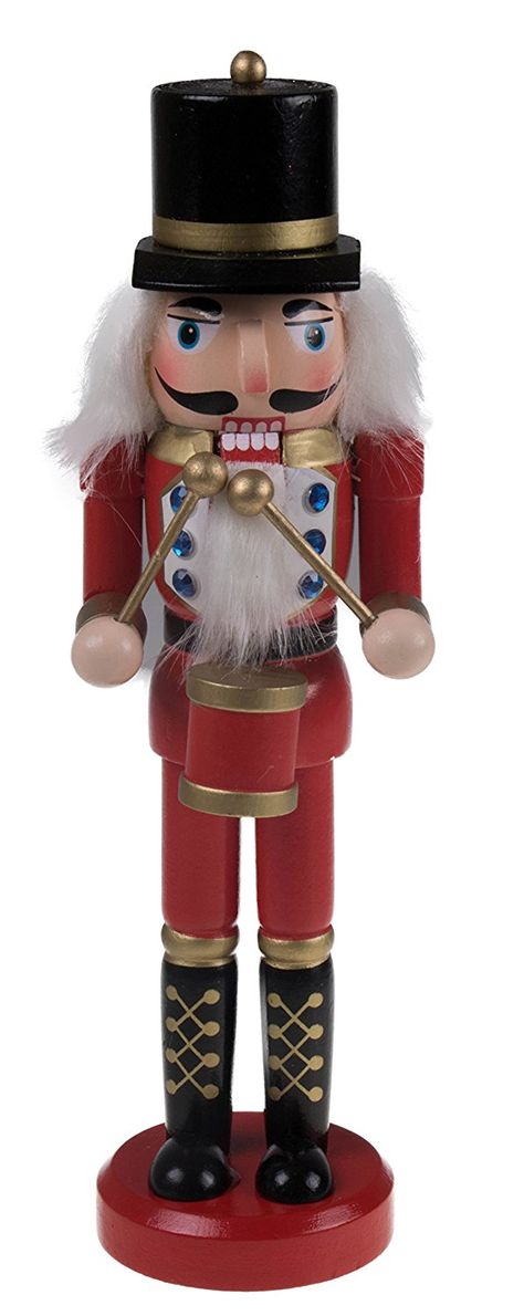 Nutcracker With Drum, Red Nutcracker, Nutcracker Christmas Decorations, Wooden Nutcracker, Christmas D, Nutcracker Christmas, Christmas Cheer, Festive Christmas, Nutcracker