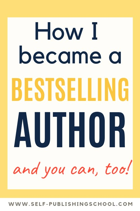 How To Write A Best Selling Book, Beginner Author Tips, Self Published Books, How To Be An Author, How To Become An Author, Writing Kids Books, Kdp Publishing, Write An Ebook, Becoming An Author