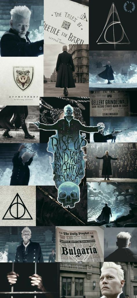 Fantastic Beasts Wallpaper Aesthetic, Grindeldore Aesthetic, Gellert Grindelwald Aesthetic, Fantastic Beasts Wallpaper, Fantastic Beasts Aesthetic, Harry Potter Grindelwald, The Crimes Of Grindelwald, Fantasic Beasts, جوني ديب