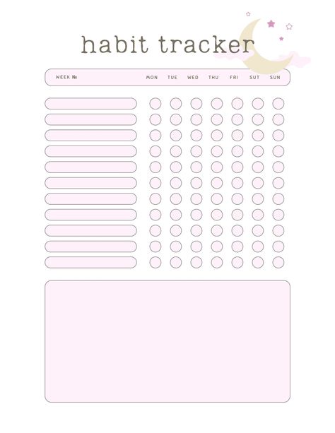 Cute Habit Tracker Digital Download, Pastel Neutral Aesthetic - Etsy | Habit tracker printable, Organization planner printables, Planner template Goodnotes Tracker, Cute Habit Tracker, Aesthetic Habit Tracker, Habit Tracker Printable Monthly, Organization Checklist, Cute Planners, Pink Daily Planner, Digital Habit Tracker, Habit Tracker Digital