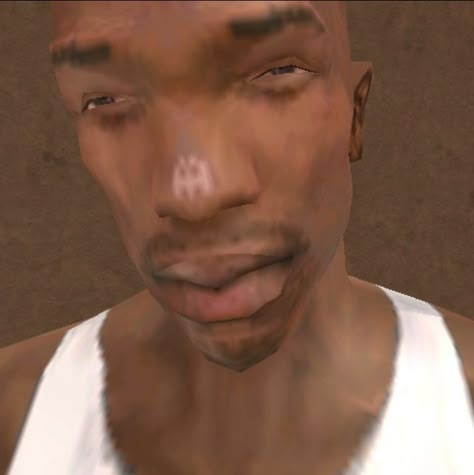 Gta Pictures, Gta Funny, Funny Faces Pictures, Carl Johnson, Funny Face Photo, Playlist Covers Photos, Gta Sa, Pookie Wookie, Face Icon