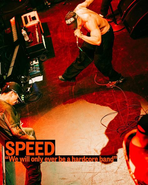 Sydney-based five-piece @gangcalledspeed began as a passion project. ⁠ “Hardcore for hardcore,” as frontman Jem Siow puts it. They didn’t envisage playing outside of Australia, or even releasing anything beyond their first EP, 2022’s ‘GANG CALLED SPEED’. But they’ve become one of the country’s biggest musical exports, and one of hardcore’s breakout bands at a time of unprecedented global visibility for the scene. SPEED are booked and busy.⁠ ⁠ Beneath the hard exterior the band is defined by v... Booked And Busy, Hardcore Music, Playing Outside, Passion Project, The Outsiders, Australia, Band, Books, Music