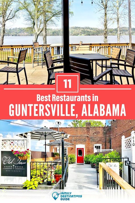 Want to see the best restaurants in Guntersville, AL? We’re FamilyDestinationsGuide, and we’re here to help: From incredible brunch spots and amazing places to eat dinner, to local foodie spots and hidden gems, discover the BEST Guntersville restaurants - so you get memories that last a lifetime! #guntersville #guntersvillerestaurants #restaurantsinguntersville #bestrestaurantsinguntersville #placestoeatguntersville