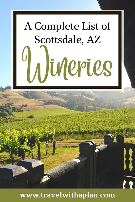 Check out our complete list of Scottsdale, Arizona wineries that you don't want to miss! These Scottsdale wineries and tasting rooms are so delicious and have great local foods to try along with the wine. #Arizonatravel #Arizonawineries #ScottsdaleAZthingstodo Scottsdale Wineries, Arizona Wineries, Foods To Try, Road Trip Places, Arizona Road Trip, Old Town Scottsdale, Arizona Hiking, State Of Arizona, Family Vacation Destinations