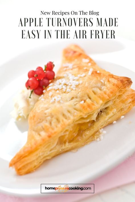 Head to homepressurecooking.com and discover the perfect blend of baking and air frying with our Apple Turnovers Made Easy in the Air Fryer recipe! Satisfy your food cravings with these delightful fruit desserts, ideal for every food lover. Explore more baking recipes and turnover filling recipes, perfect for mastering baking 101. Elevate your pastry game with creative food ideas and pastry ideas that will impress your taste buds! Air Fryer Cherry Turnovers, Air Fryer Apple Turnovers, Creative Food Ideas, Cherry Turnovers, Pastry Ideas, Apple Turnovers, Baking 101, Air Fryer Recipe, Air Fried Food