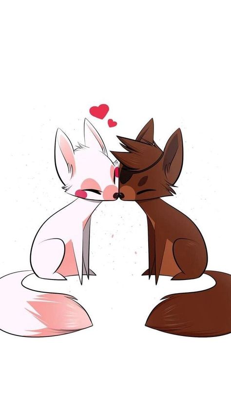 FNAF |  meaningful couple tattoo quotes Mangle Fanart, Couple Tattoo Quotes, Mangle X Foxy, Foxy Wallpaper, Foxy X Mangle, Mangle Fnaf, Foxy And Mangle, Cute Fnaf, Fnaf Ships