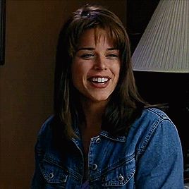 Scream 1 Sidney, Sydney Prescott Icons, Scream Characters 1996, Sidney Scream 1996, Sidney Prescott 1996, Sidney Prescott Hair, Scream Icons Aesthetic, Sidney Prescott Scream 1996, Sidney Prescott Aesthetic