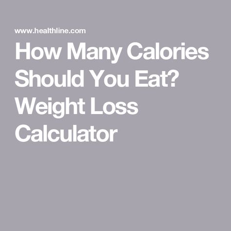 How Many Calories Should You Eat? Weight Loss Calculator Weight Calculator, Calories Per Day, Calorie Calculator, Eating Light, Maintain Weight, Calorie Deficit, Calories A Day, Calorie Counting, Health Info