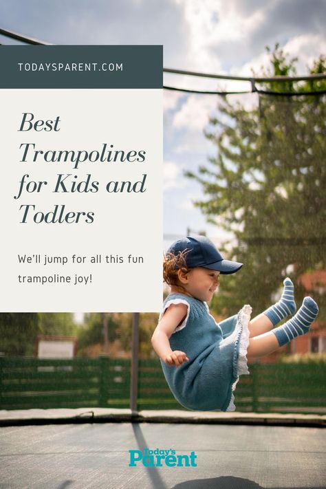 A child wearing a blue hat, blue striped socks and a ruffled blue dress jumping on the trampoline outside Trampoline For Kids, Best Trampoline, Kids Trampoline, Trampolines, All The Best, For Kids, Parenting