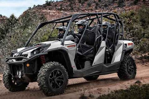 The 5 Best 4 Seater Side-by-Sides: Can-Am Commander MAX DPS New Braunfels Texas, Can Am Commander, Sound System Speakers, Combustion Chamber, Bed Rails, New Braunfels, Aluminum Wheels, Sidecar, Can Am