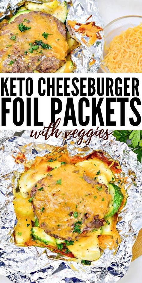 Keto Air Fryer Cheeseburger Foil Packet Keto Philly Cheesesteak, Stylish Cravings, Easiest Dinner, Foil Pack Dinners, Foil Packet Dinners, 200 Calorie, Foil Pack Meals, Foil Dinners, Foil Packet Meals