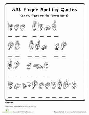 American Sign Language Alphabet Worksheets | Education.com Nato Alphabet, American Sign Language Alphabet, Simple Sign Language, Sign Language Chart, Sign Language For Kids, Sign Language Lessons, Sign Language Phrases, Alphabet Signs, Sign Language Interpreter