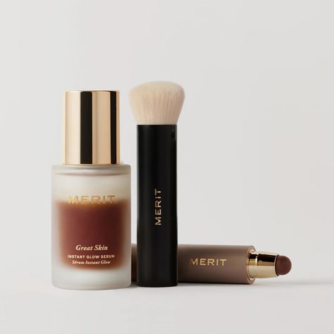 Merit Beauty, Concealer Color, Lipstick Brush, Great Skin, Soften Lips, Minimalist Beauty, Glow Serum, Skin Essentials, Rosehip Oil