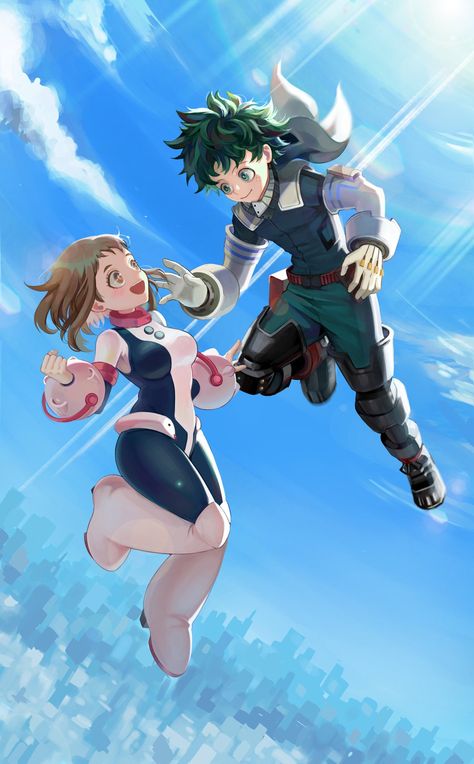 Deviantart Icon, Deku X Uraraka, The Good Son, Ochaco Uraraka, Deku Boku No Hero, Best Pictures Ever, Japanese Movies, Ochako Uraraka, My Hero Academia Shouto