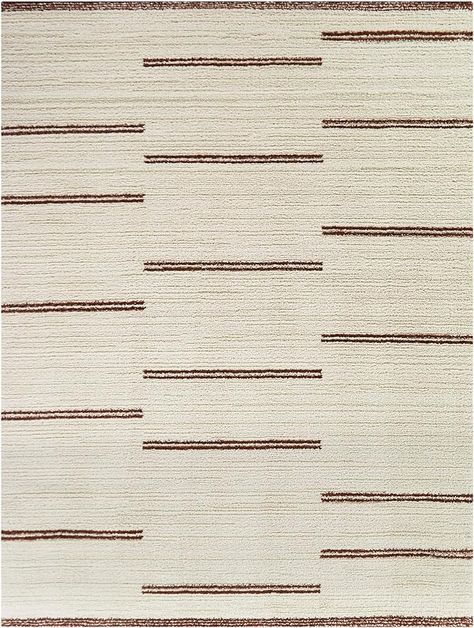 Amazon.com: Balta Rugs Ignacio Modern Striped Area Rug, Burnt Orange, 5' 3" x 7' : Home & Kitchen Striped Area Rug, Stripe Rug, Flatweave Area Rug, Transitional Living, Target Rug, Modern Transitional, Stain Resistant Fabric, Striped Rug, Orange Rugs