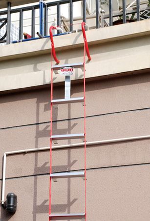 Fire escape ladder for 2nd story windows.... Fire Exit Ladder, Fire Escape Ladder, Escape Ladder, Fire Ladder, Best Ladder, Fire Exit, Emergency Bag, Fire Escape, Best Amazon Products