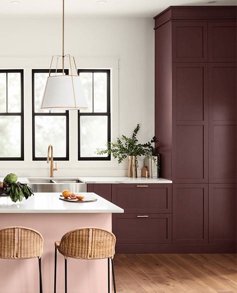 Carnelian SW 7580 | Purple Paint Colors | Sherwin-Williams Jewel Tone Paint Colors, Burgundy Paint Colors, Purple Paint Color, Plum Paint Colors, Historic Paint Colours, Burgundy Walls, Purple Paint Colors, Burgundy Paint, Red Paint Colors