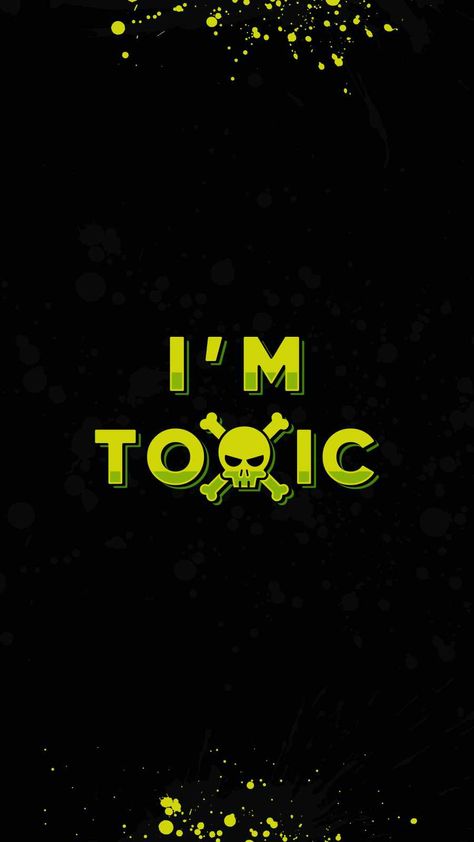 I Am Toxic 4K IPhone Wallpaper - IPhone Wallpapers : iPhone Wallpapers I Am Toxic, Toxic Wallpaper, I'm Toxic, 4k Iphone Wallpaper, Png Images For Editing, 4k Wallpaper Iphone, Alien Artwork, Epic Tattoo, S Love Images