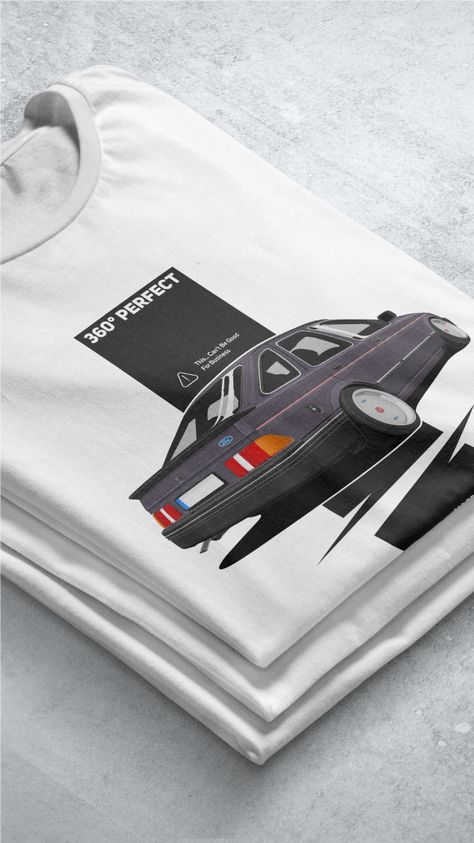 Car T Shirt Design Ideas, F1 Tshirt Designs, Cars Tshirt, Karma Design, Ford Cosworth, T Shirt Illustration, Dark Botanical, Bike Clothing, Car Apparel