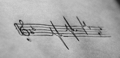 Love this EKG/ music notes Heartbeat Tattoo, Santa Cecilia, Geniale Tattoos, Band Geek, Design Mandala, Music Tattoo, Music Tattoos, Skin Art, Love Tattoos