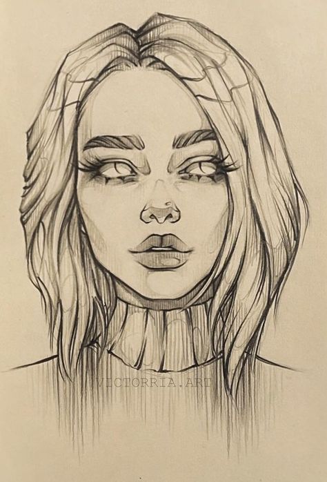 Face Art Drawing, Beauty Art Drawings, Portrait Sketches, Doodle Art Designs, Art Drawings Sketches Creative, Anatomy Art, Realistic Drawings, Book Art Drawings, Art Tutorials Drawing