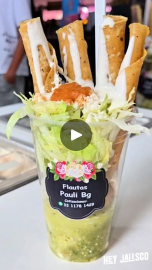 12K views · 9.9K reactions | Estas son las flautas de las que todo el mundo habla por su sabor, ingenio y practicidad, son Flautas Pauli BG y se sirven en vaso para concentrar mejor todos los ingredientes. Échales un vistazo y si quieres contratarla para tus eventos, aquí te dejo su información: 

Flautas Pauli BG
📞 33 1178 1429 
👥 Eventos para 30-150 personas | Art • Hey Jalisco | Mariachi Nuevo Tecalitlán · La Bikina Tacos Mexicanos, Tacos Dorados, Mexican Beef, Tacos Beef, Tacos, On Instagram, Instagram, Art