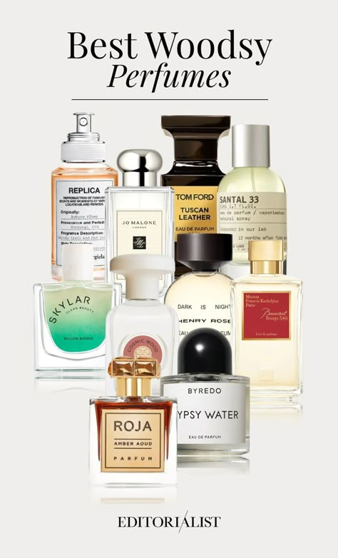 Notes of cedarwood, sandalwood, fir, and more make these scents ideal for fall and winter. Learn our favorites for every occasion. Winter Perfume, Sandalwood Perfume, Best Perfumes For Women, Fashion Education, Woody Perfume, Fragrance Lab, Best Perfumes, Willow Wood, Fragrances Perfume Woman