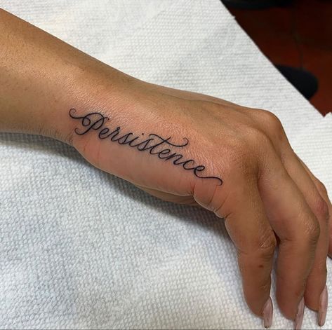 Tattoo On Side Of Hand For Women, Small Side Hand Tattoos, Small Names Tattoos, Hand Script Tattoos For Women, Side Of Hand Tattoos For Women Word, Name Tattoo On Side Of Hand, Hand Tattoos Names For Women, Tattoo Names On Hand, Names On Hand Tattoos