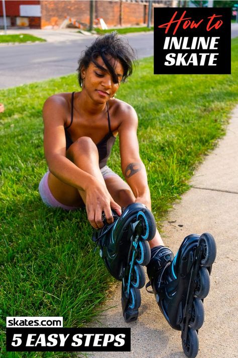 A step by step guide teaching you the basics of inline skating Skating Beginner, Skating Tips, Inline Skate, Inline Skating, Step By Step Guide, Easy Steps, The Basics, Easy Step, Step Guide