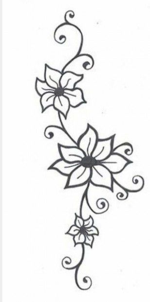 Beautiful Flower Drawing Information ideas 2020,pictures of flowers to draw and paint,easy flower drawings in pencil,simple flower designs for pencil drawing,flower drawing colour Tattoo Simple Flower, Henna Ideas Simple, Easy Henna, Henna Ideas, Flower Henna, Tattoo Simple, Simple Tattoo, Easy Flower, Simple Flower