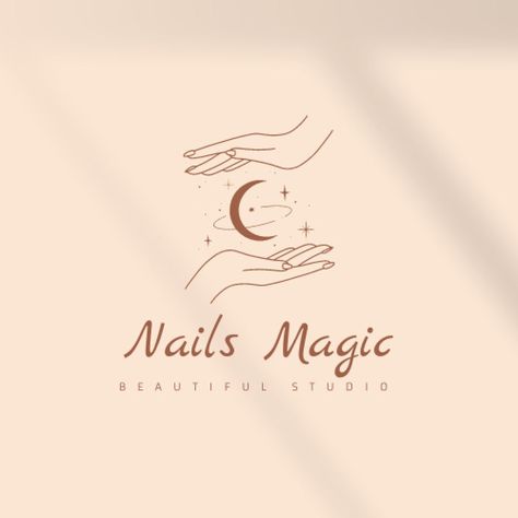 Logo For Nail Salon, Nail Tech Logo Ideas, Nails Logo Ideas, Nail Business Logo Ideas, Nail Studio Names Ideas, Nail Logo Ideas, Nail Business Logo, Logo Design Nails, Nails Logo Design