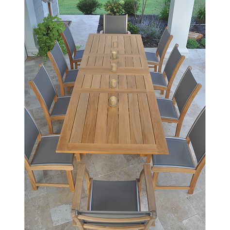 Kingsley-Bate: Elegant Outdoor Furniture Elegant Outdoor Furniture, Transitional Dining Chairs, Extension Table, Patio Dining Table, Extension Dining Table, Teak Table, Teak Outdoor, Teak Furniture, How To Clean Furniture