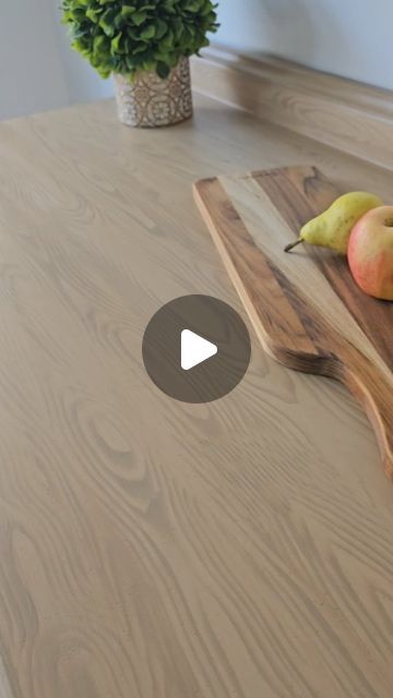 Retique It® on Instagram: "Prepare to be blown away by this incredible transformation! With Retique It's Pickled Oak countertop kit and pecan gel stain, I've turned a plain Formica countertop into a stunning wood masterpiece. And guess what? Retique It's Liquid Wood coatings, which come in the kit, contain over 60% recycled ♻️ wood fibers, so you're actually adding a layer of real wood! 🌳 Get ready for DIY magic like never before! #RetiqueIt #DIYMagic #whiteoak #woodcountertops #kitcheninspo" Retique It Liquid Wood Countertops, Retique It Liquid Wood, Formica Countertop, Oak Countertop, Retique It, Liquid Wood, Countertop Kit, Formica Countertops, Gel Stain