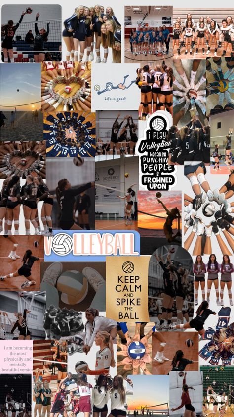 #VOLLEYBALL Volleyball Collage, Volleyball Jokes, Volleyball Backgrounds, Volleyball Wallpaper, Cute Images For Wallpaper, Volleyball Inspiration, Volleyball Tips, Volleyball Quotes, Volleyball Pictures