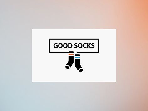 Socks Design Ideas Products, Socks Logo Design Ideas, Socks Logo Design, Sock Branding, Logo Socks Design, Creative Socks Packaging, Socks Brand Logo, Socks Illustration, Socks Logo