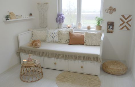 Bohemian, bohochic, hemnes divan, cozy, ikea love, ikea home, hm home, zara home, rattan, bamboo, ev dekorasyonu önerileri, dressroom design, wall decoration, Ikea Hemnes Divan, Ikea Divan, Hemnes Divan, Boho Home Design, Hemnes Bed, Box Room, Hm Home, Ikea Hemnes, Ikea Home