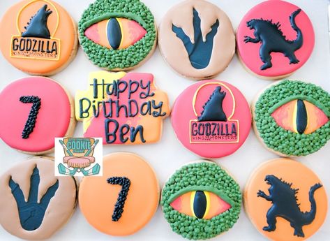 Godzilla Cookies, Pretzel Rods, Cookie Company, Godzilla Vs, Jack And Jack, Godzilla, Sugar Cookie