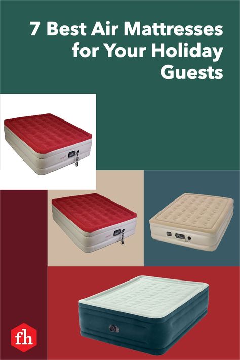 Best Blowup Mattress, Best Air Mattress For Guests, Air Matress Ideas Bedrooms, Air Mattress Guest Room, Air Mattress Bedroom Ideas, House Guests, Air Mattresses, Inflatable Bed, Air Bed